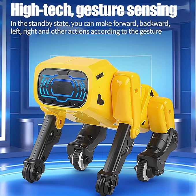 Twisoo Robot Dog Remote Control Rechargeable Toy for Kids