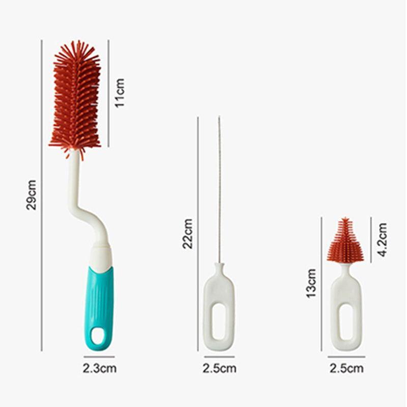 Baby Bottle Cleaner Set (3 - Piece) - Twisoo