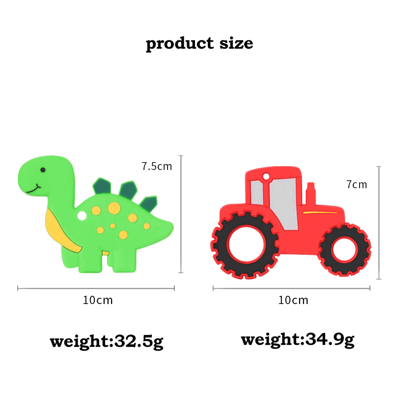 Baby Chewing Silicone Teething Toys for Kids Toddlers (Assorted) - Twisoo