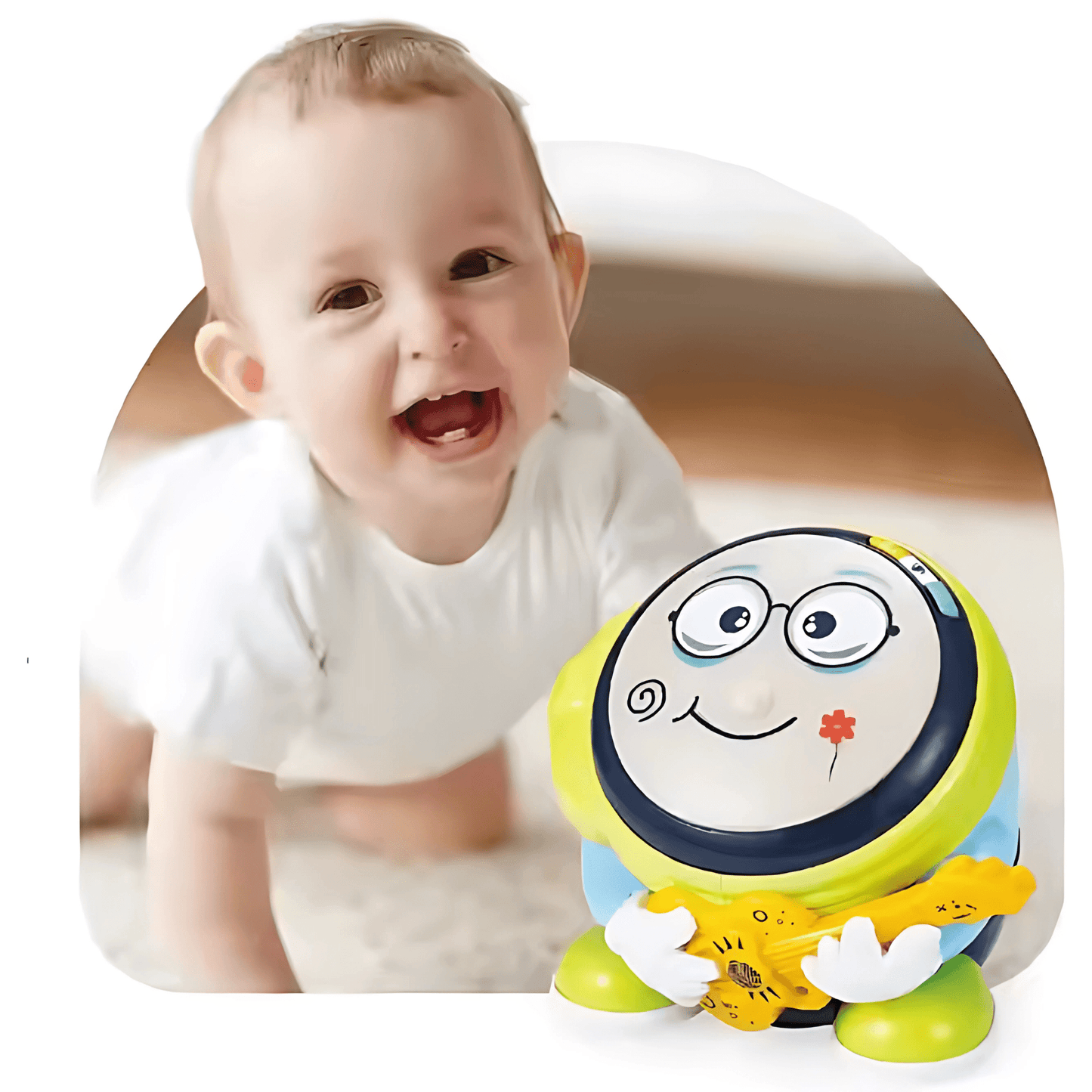 Baby DJ Hand Drum Toy – Talking and Dancing - Twisoo
