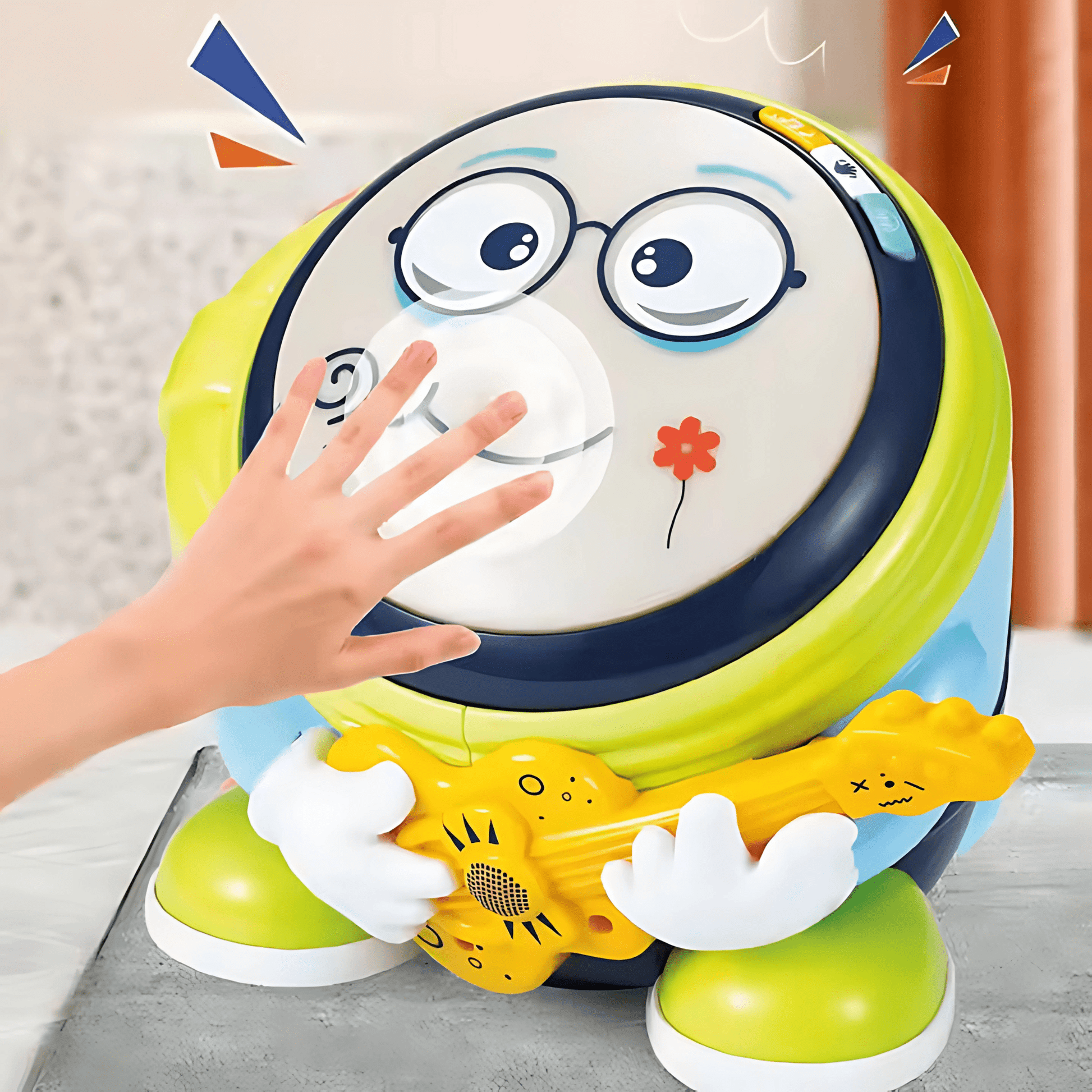 Baby DJ Hand Drum Toy – Talking and Dancing - Twisoo