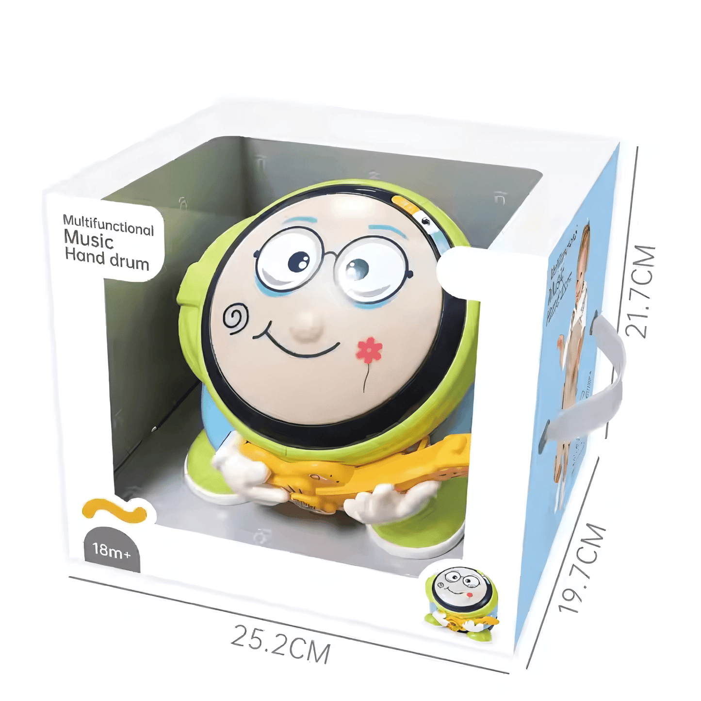 Baby DJ Hand Drum Toy – Talking and Dancing - Twisoo