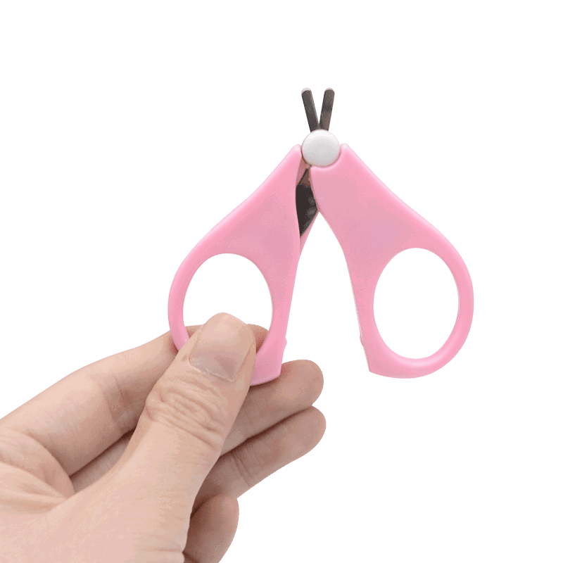 Baby Nail Scissors with Easy Grip - Twisoo