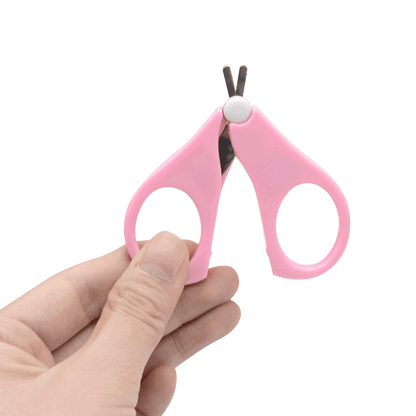 Baby Nail Scissors with Easy Grip - Twisoo