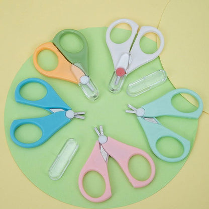 Baby Nail Scissors with Easy Grip - Twisoo