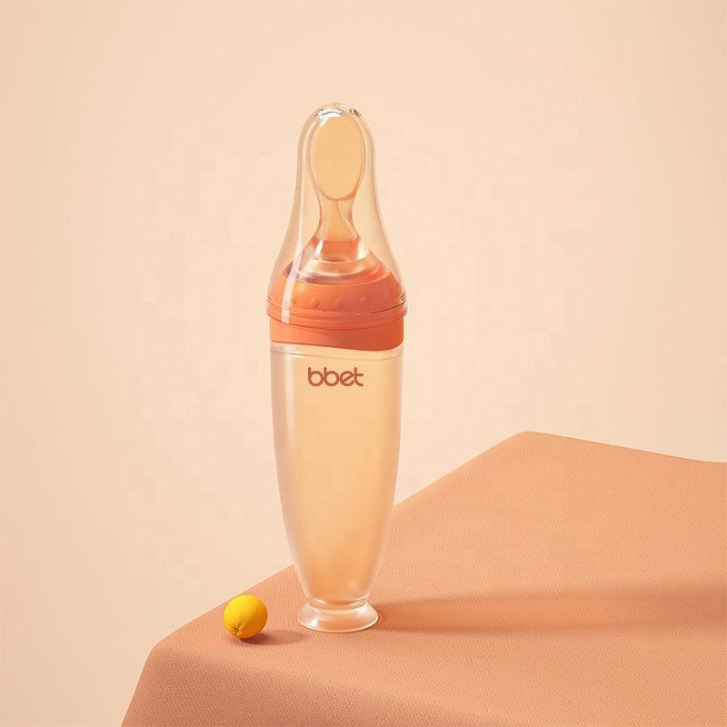 BBET Baby Silicone Feeding Bottle - BPA - Free (Squeeze Type) - Twisoo