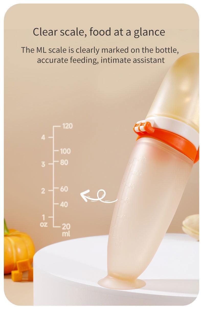 BBET Baby Silicone Feeding Bottle - BPA - Free (Squeeze Type) - Twisoo