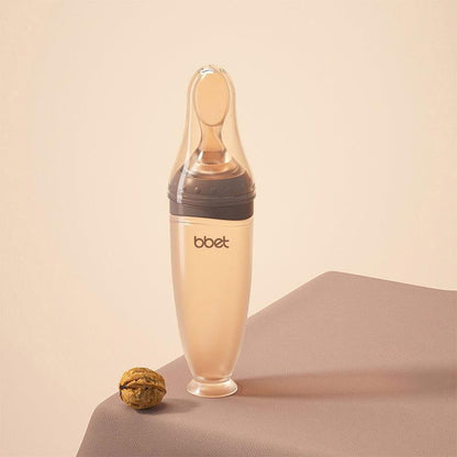 BBET Baby Silicone Feeding Bottle - BPA - Free (Squeeze Type) - Twisoo