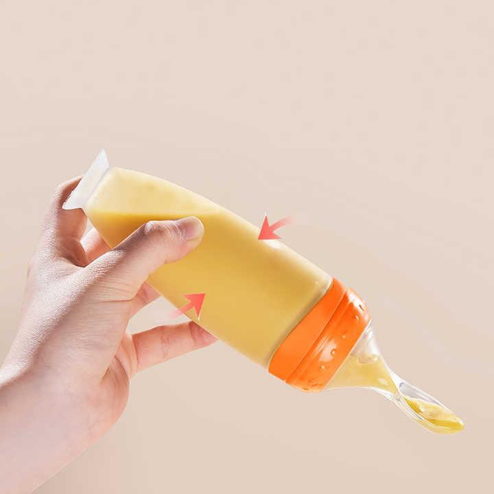 BBET Baby Silicone Feeding Bottle - BPA - Free (Squeeze Type) - Twisoo