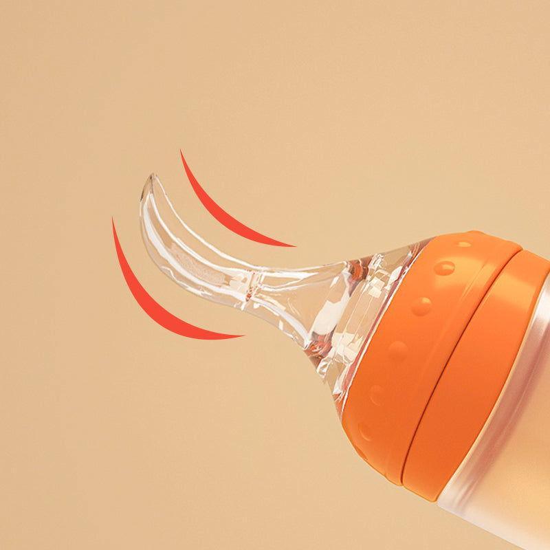 BBET Baby Silicone Feeding Bottle - BPA - Free (Squeeze Type) - Twisoo