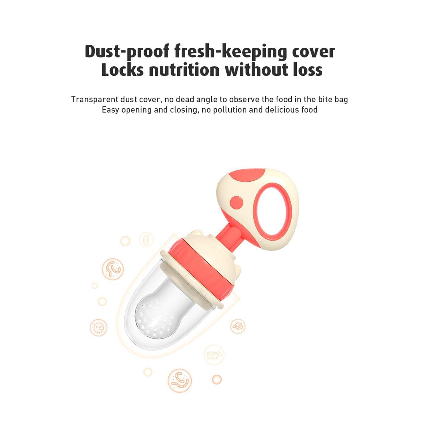 BBET Baby Silicone Fruit Feeder with Base Holder - BPA - Free - Twisoo