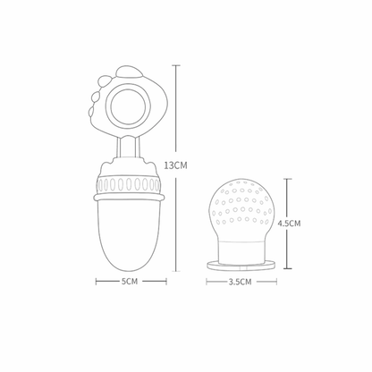 BBET Baby Silicone Fruit Feeder/Pacifier - BPA - Free - Twisoo