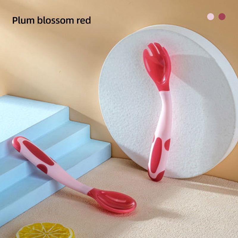BBET Children Foldable Silicone Spoon and Fork Set - BPA - Free - Twisoo