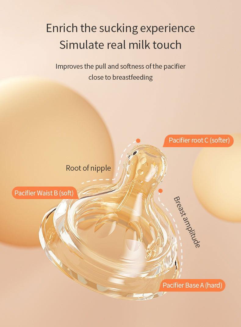 BBET Newborn Wide Neck Baby Feeding Bottle - BPA - Free, 90ML - Twisoo