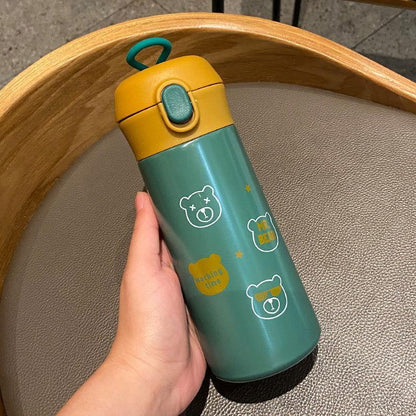Bear Double Wall Stainless Steel Thermal Water Bottle - Twisoo