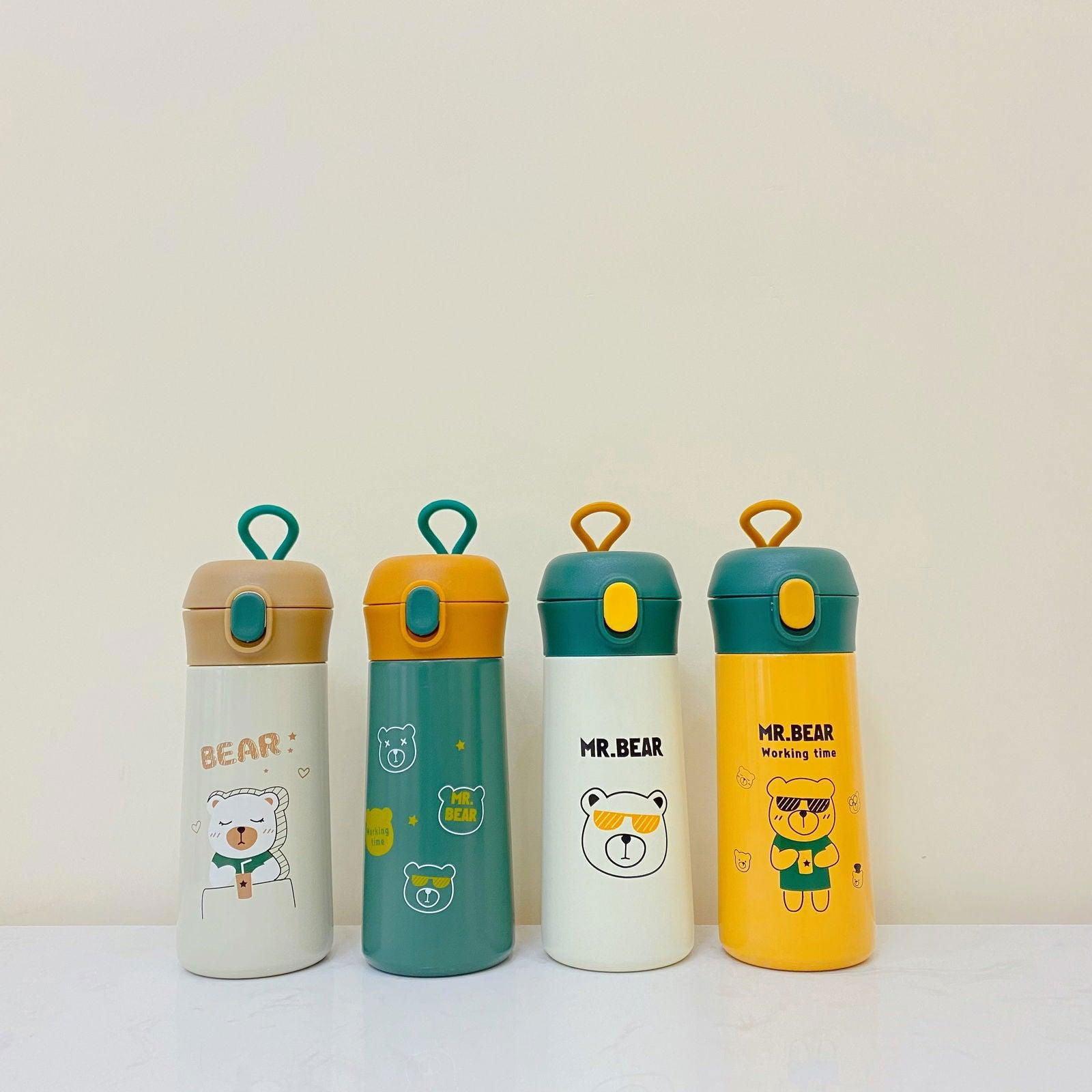 Bear Double Wall Stainless Steel Thermal Water Bottle - Twisoo