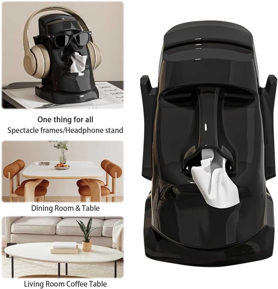 Twisoo Modern Plastic Tissue Box –