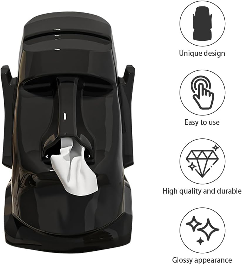 Twisoo Modern Plastic Tissue Box –