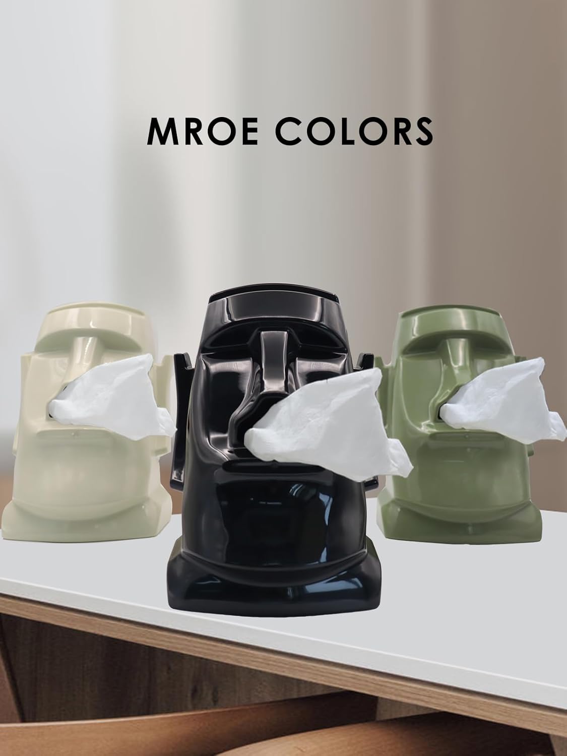 Twisoo Modern Plastic Tissue Box –