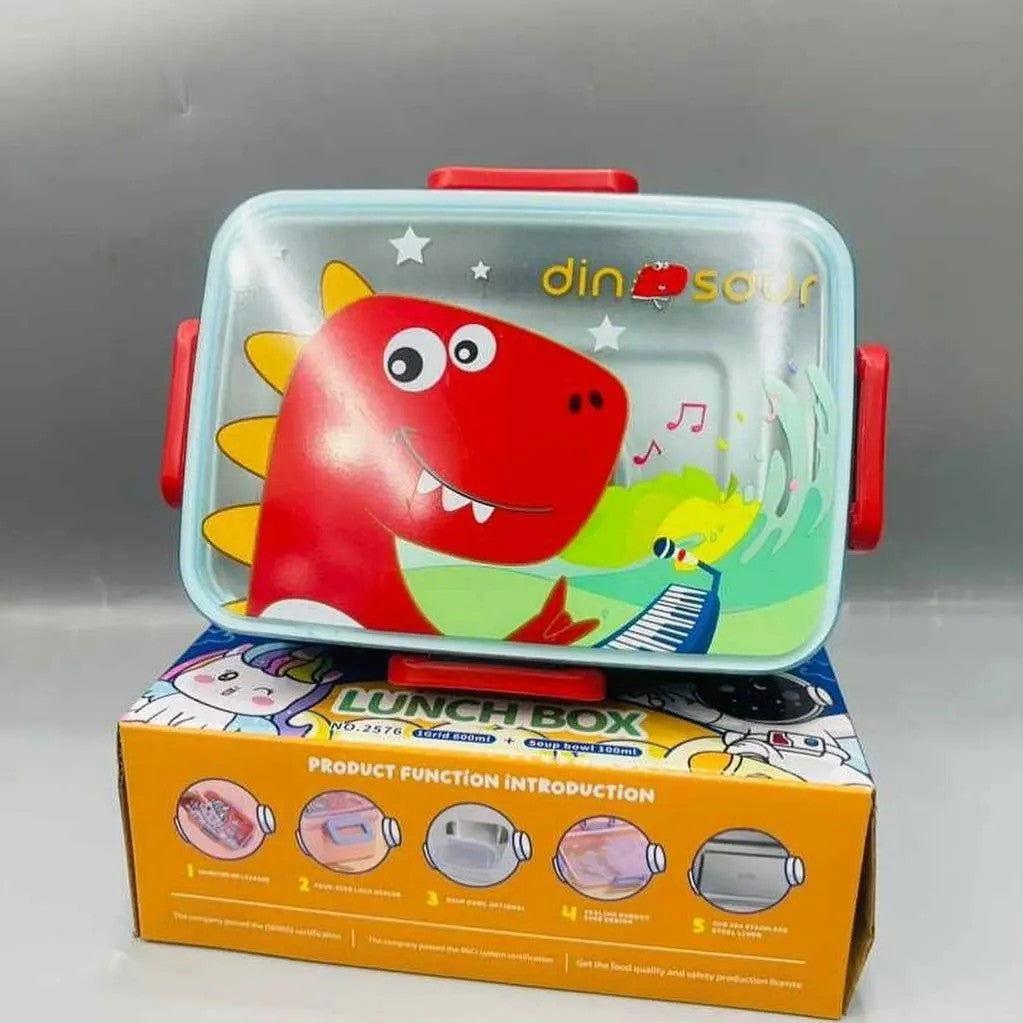 Cartoon Themed - Bento Stainless Steel Lunch Box for Kids - Twisoo