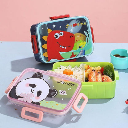 Cartoon Themed - Bento Stainless Steel Lunch Box for Kids - Twisoo