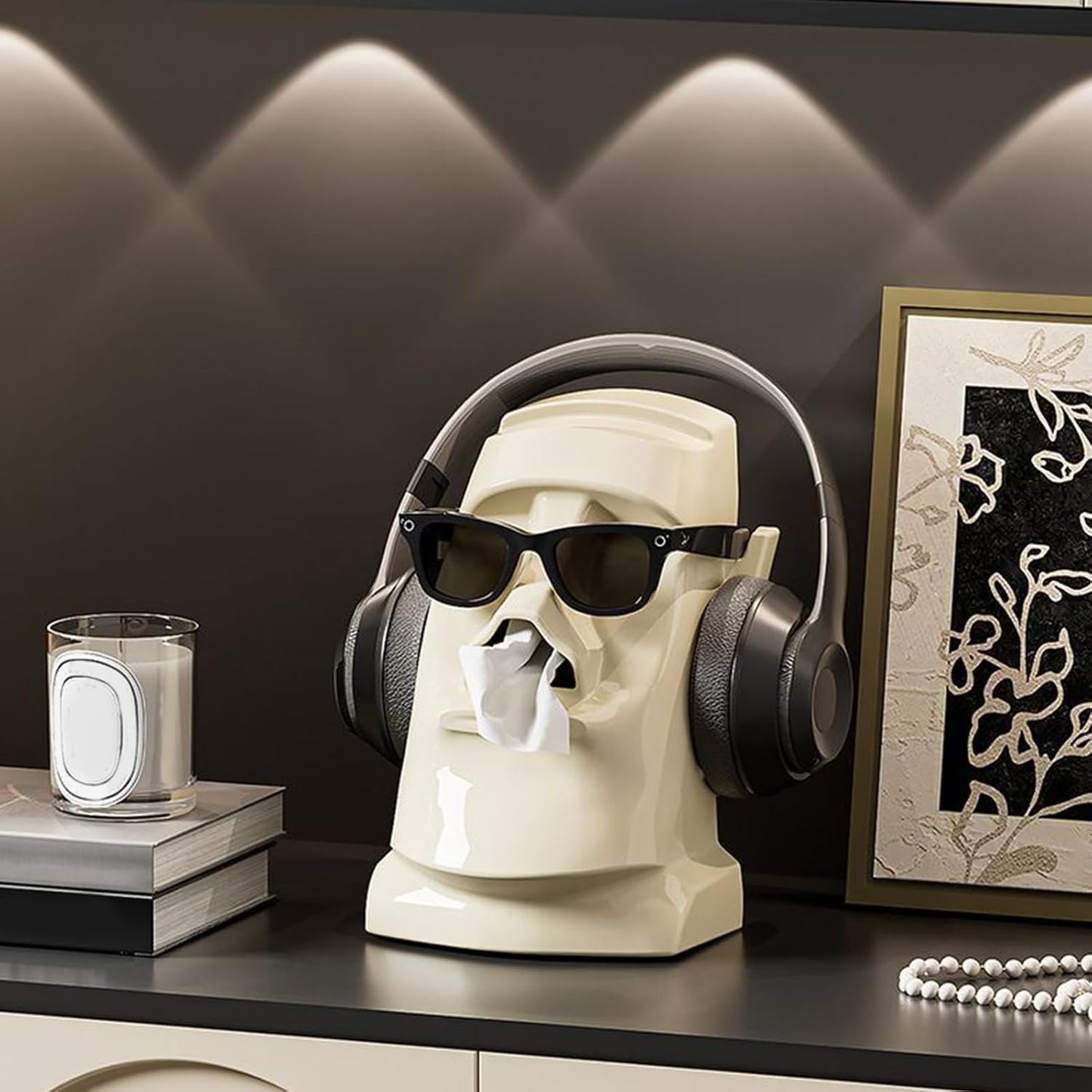 Twisoo Modern Plastic Tissue Box –