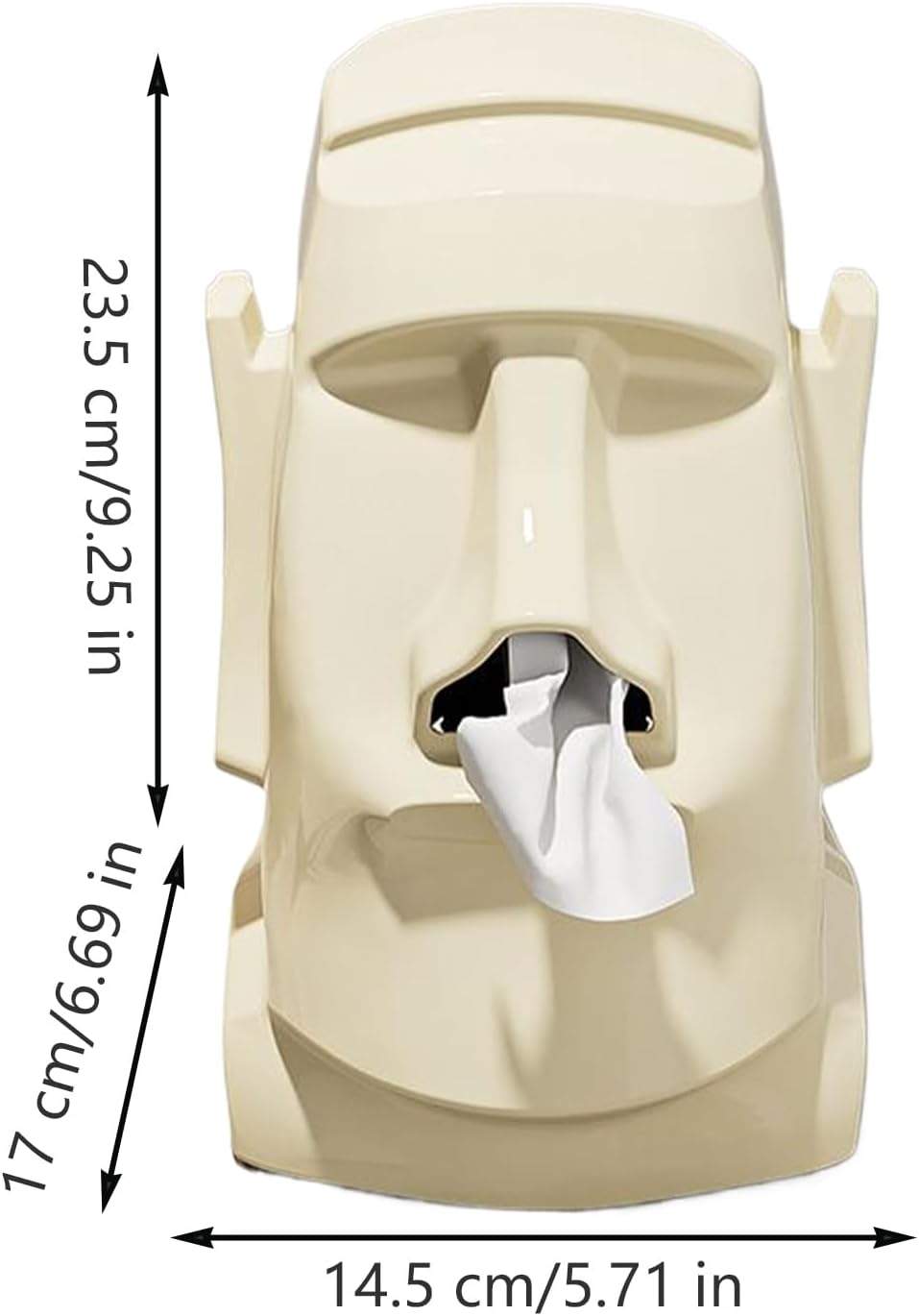 Twisoo Modern Plastic Tissue Box –