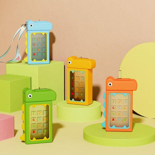 Creative Dino Water Bottle for Kids with Portable Strap - Twisoo