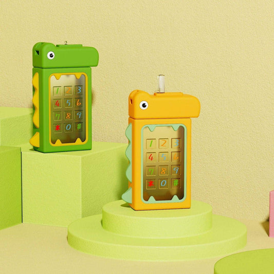 Creative Dino Water Bottle for Kids with Portable Strap - Twisoo