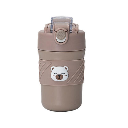 Cute 450 ML Bear Thermal Coffee & Water Cup for Office and Home - Twisoo