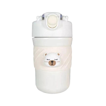 Cute 450 ML Bear Thermal Coffee & Water Cup for Office and Home - Twisoo
