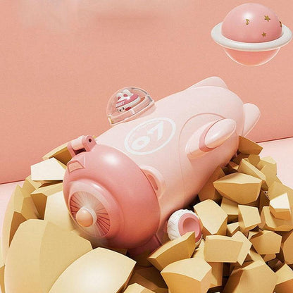 Cute Aircraft Shape Water Bottle for Kids with Portable Strap - Twisoo