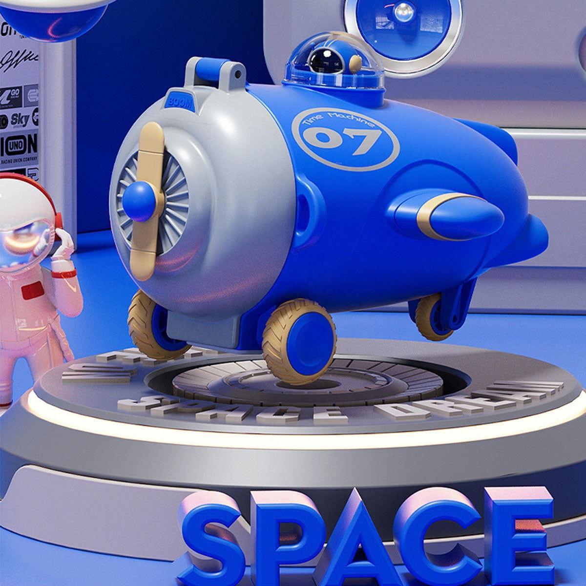 Cute Aircraft Shape Water Bottle for Kids with Portable Strap - Twisoo