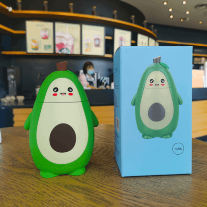 Cute Avocado Double Layer Portable Water Cup with Strap 🥑 - Twisoo