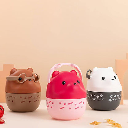 Cute Bear Portable - Double Layer Lunch Box for Kids - Twisoo
