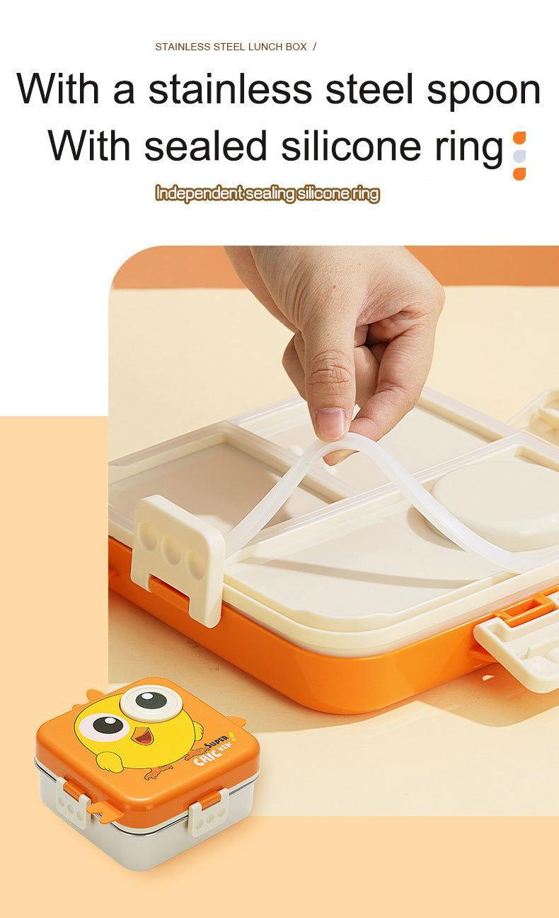 Cute Bird - Spill Free Steel Bento Lunch Box - Twisoo
