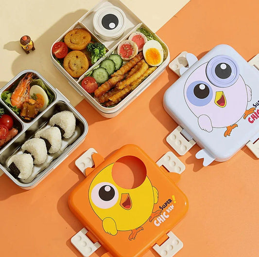 Cute Bird - Spill Free Steel Bento Lunch Box - Twisoo