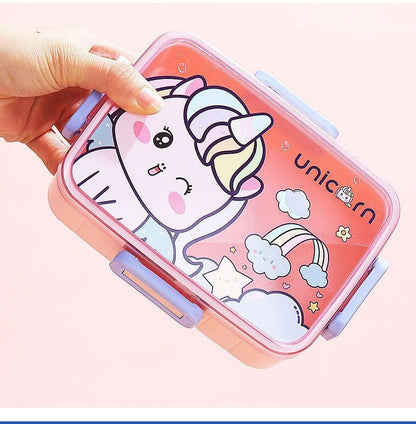 Cute Dino Plastic Bento Lunch Box for Kids - Twisoo