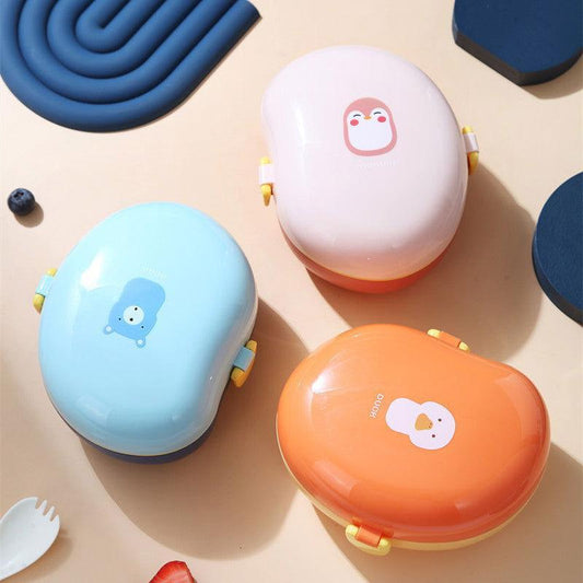 Cute Duck Plastic Lunch Box for Kids 🦆 - Twisoo