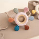 Cute & Stylish Multi Use Baby Teether - Wooden for Babies and Kids - Twisoo