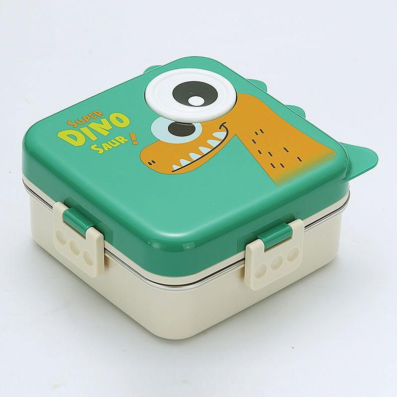 Dino Eye - Spill Free Steel Lunch Box - Twisoo