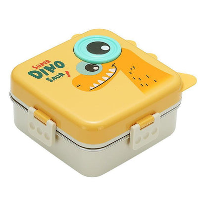 Dino Eye - Spill Free Steel Lunch Box - Twisoo