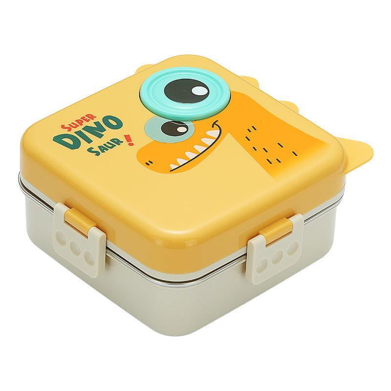 Dino Eye - Spill Free Steel Lunch Box - Twisoo