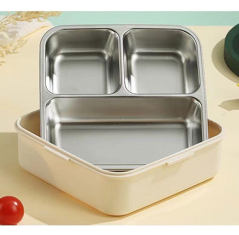 Dino Eye - Spill Free Steel Lunch Box - Twisoo