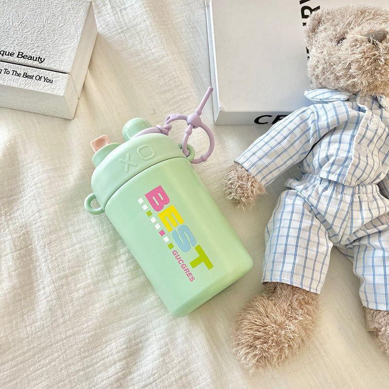 Double Drink - Cute Thermo Steel Coffee | Water Cup for Girls - Twisoo