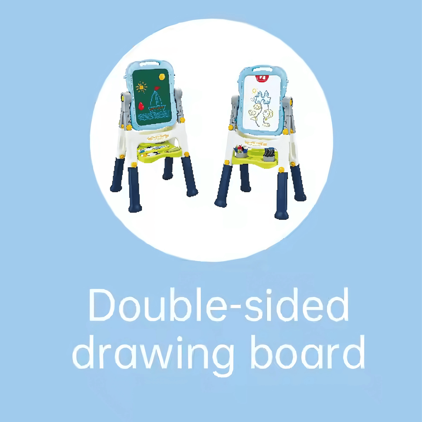 Double - Sided Kids Drawing Board Toy for Toddlers - Twisoo