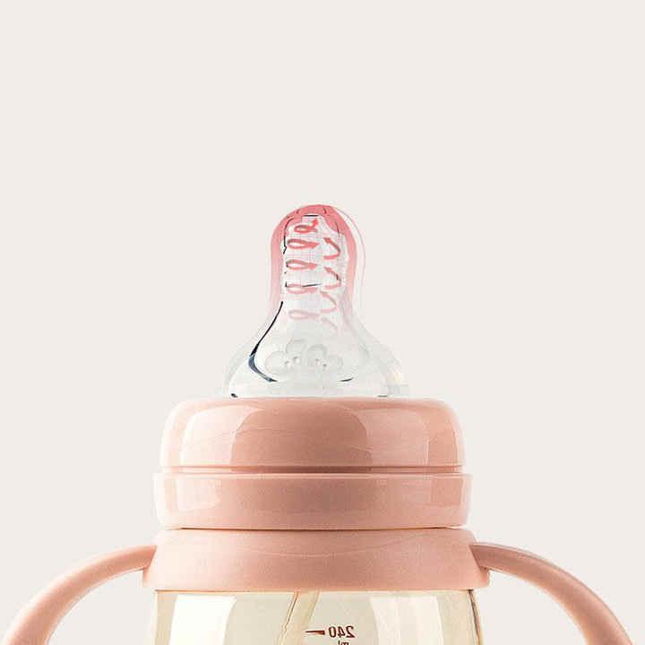 Drop - Resistant PPSU Baby Bottle and 1 - 2 - 3 Sippy Cup - Age 2+ Water Bottle for Children - Twisoo