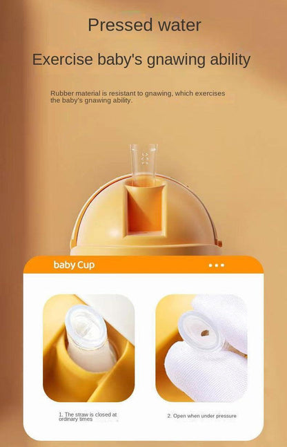 Dual Purpose Sippy Cup for Baby (Water/ Juice/ Milk) - Twisoo