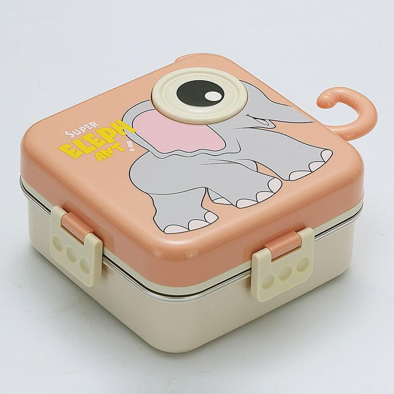 Elephant Eye - Spill Free Steel Lunch Box for Kids - Twisoo