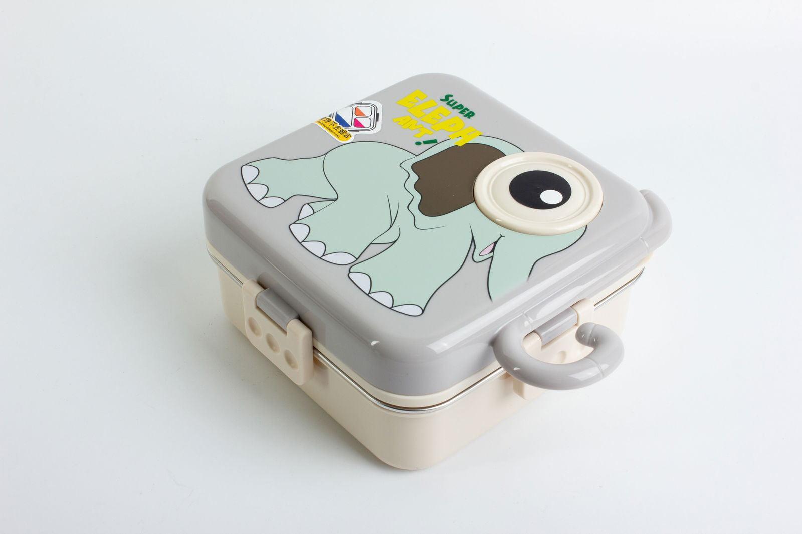 Elephant Eye - Spill Free Steel Lunch Box for Kids - Twisoo